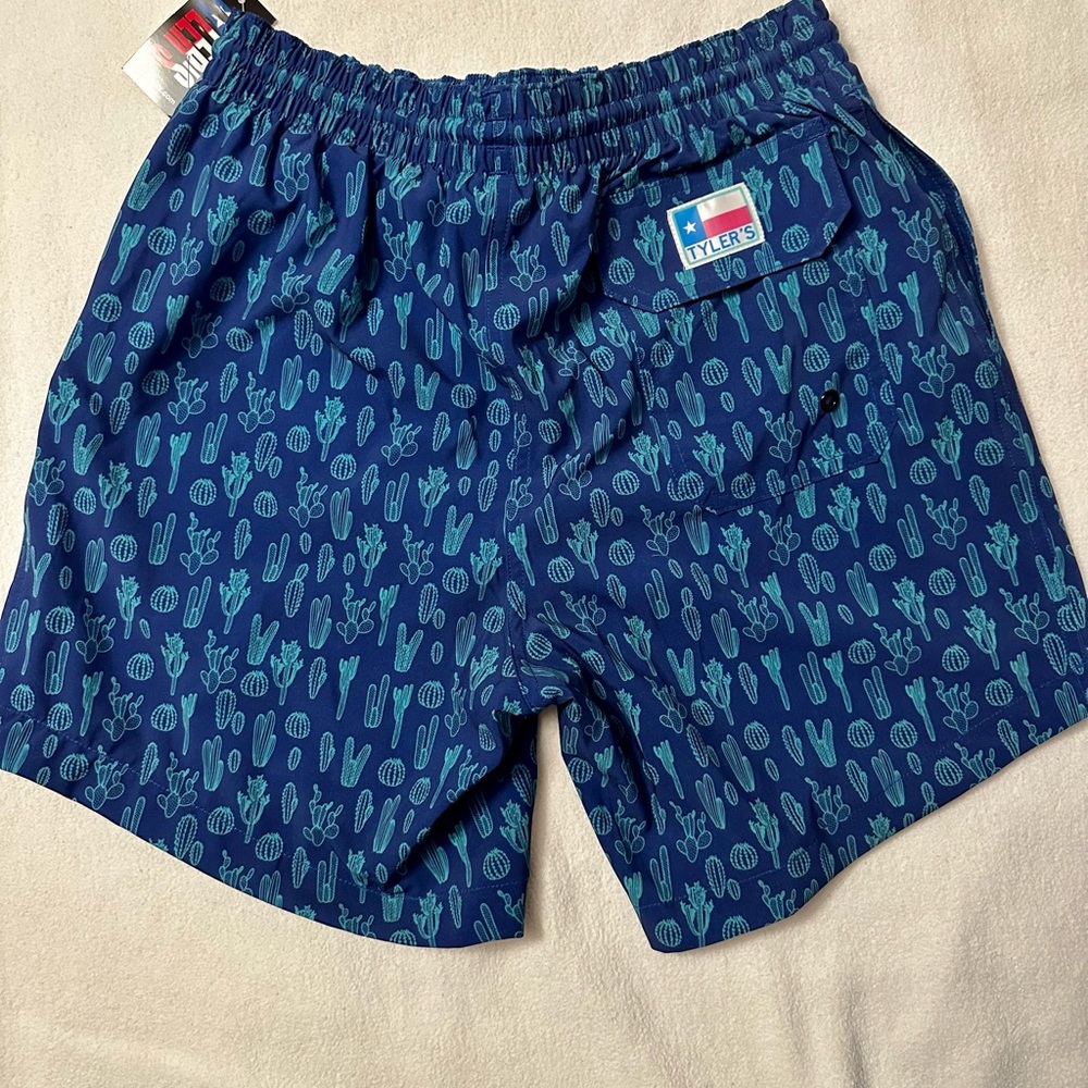 NWT Mens Tyler's TEXAS Swim Trunks, size Small
